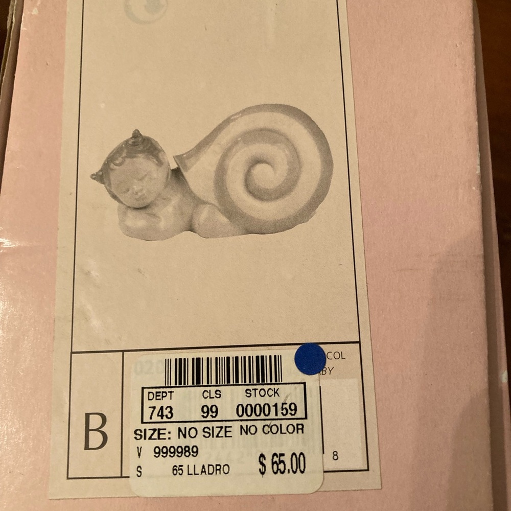 Brand New with box Nao porcelain figure.